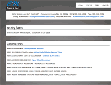 Tablet Screenshot of cmsalesinc.com